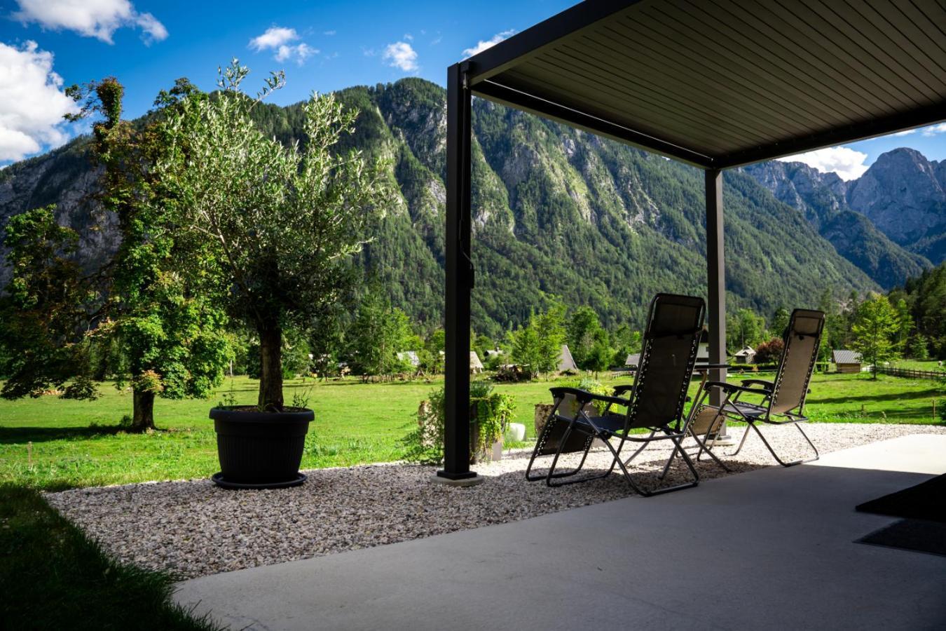 Radovna Chalet With Panoramic View Mojstrana Eksteriør bilde