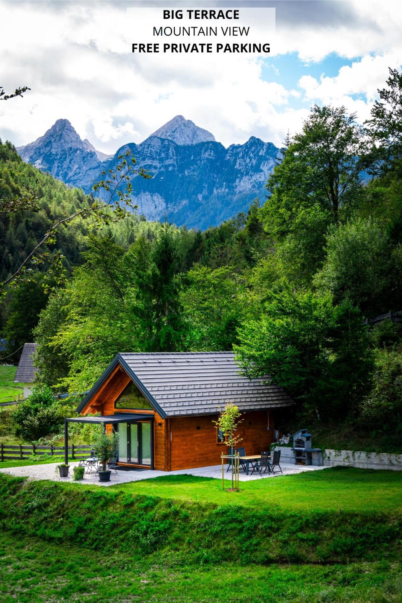 Radovna Chalet With Panoramic View Mojstrana Eksteriør bilde